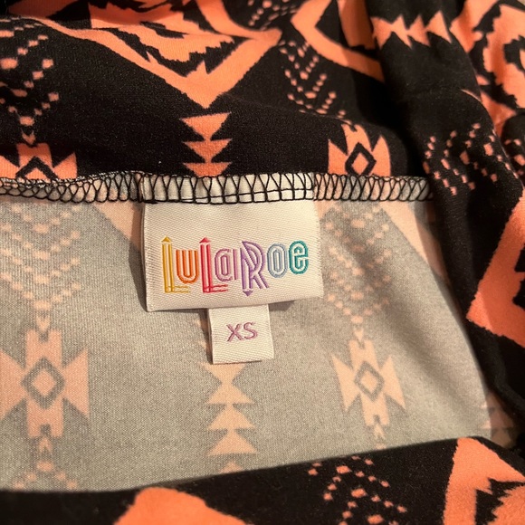 Women’s Lularoe Aztec Azure Skirt (Size XS) - Picture 5 of 6